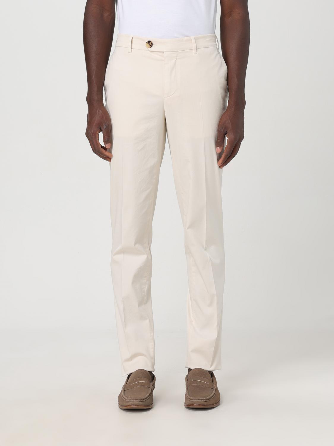 Shop Brunello Cucinelli Pants  Men Color Beige