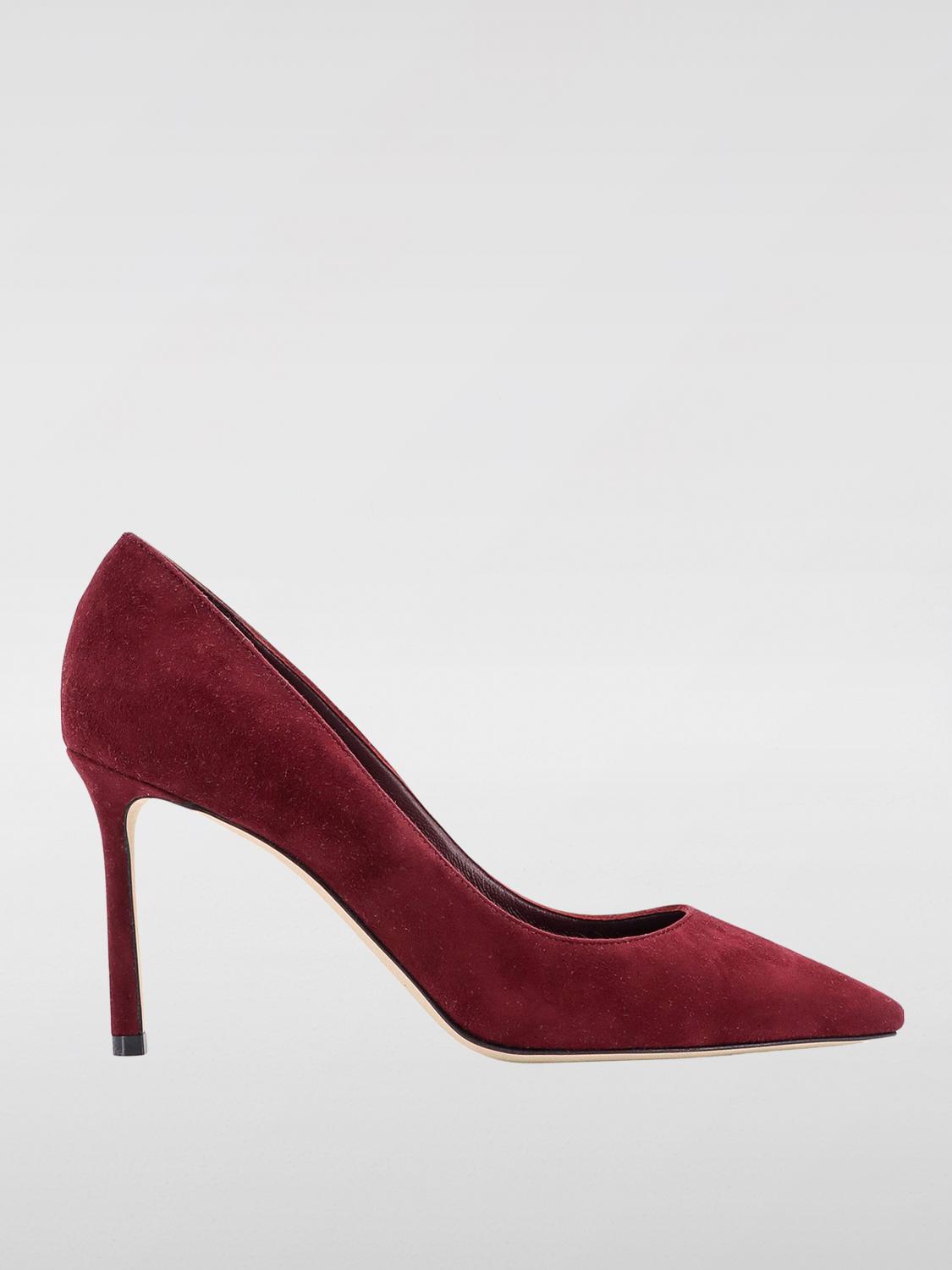 Shop Jimmy Choo Pumps  Woman Color Red In 红色