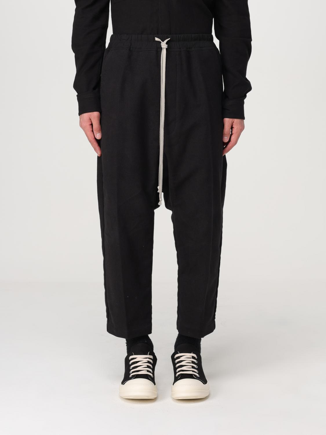 Shop Rick Owens Pants  Men Color Black In Schwarz