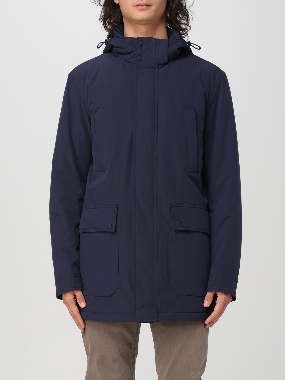 Shop Paul & Shark Jacket  Men Color Blue In Blau