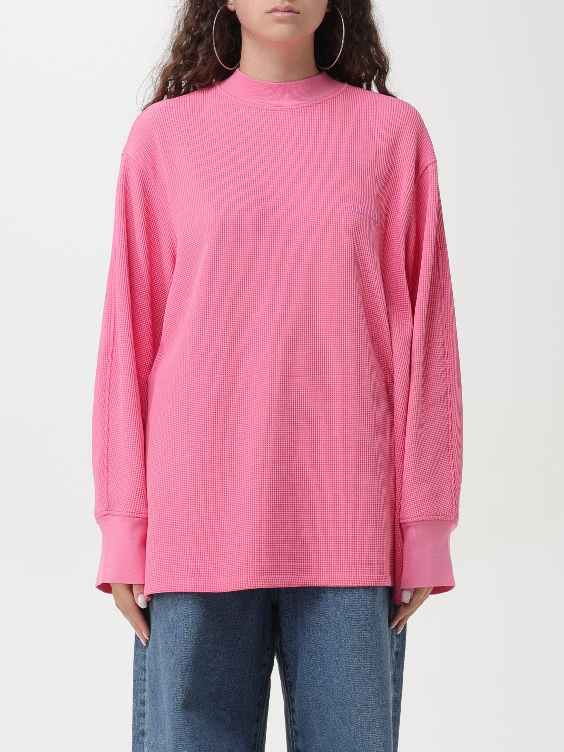 Shop Attico Sweatshirt The  Woman Color Pink In 粉色