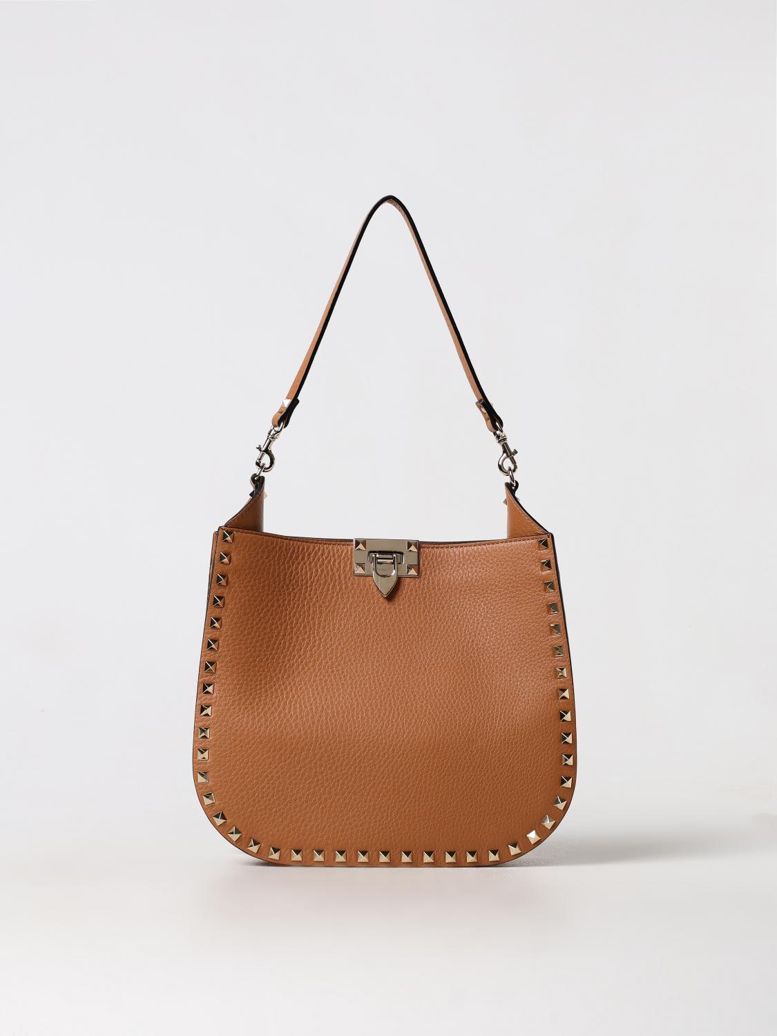 Shop Valentino Shoulder Bag  Garavani Woman Color Beige In 米色