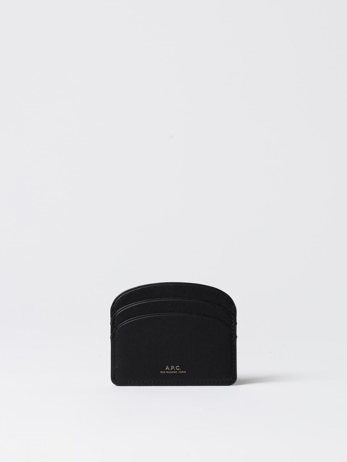 Apc Wallet A. P.c. Woman Color Black In 黑色