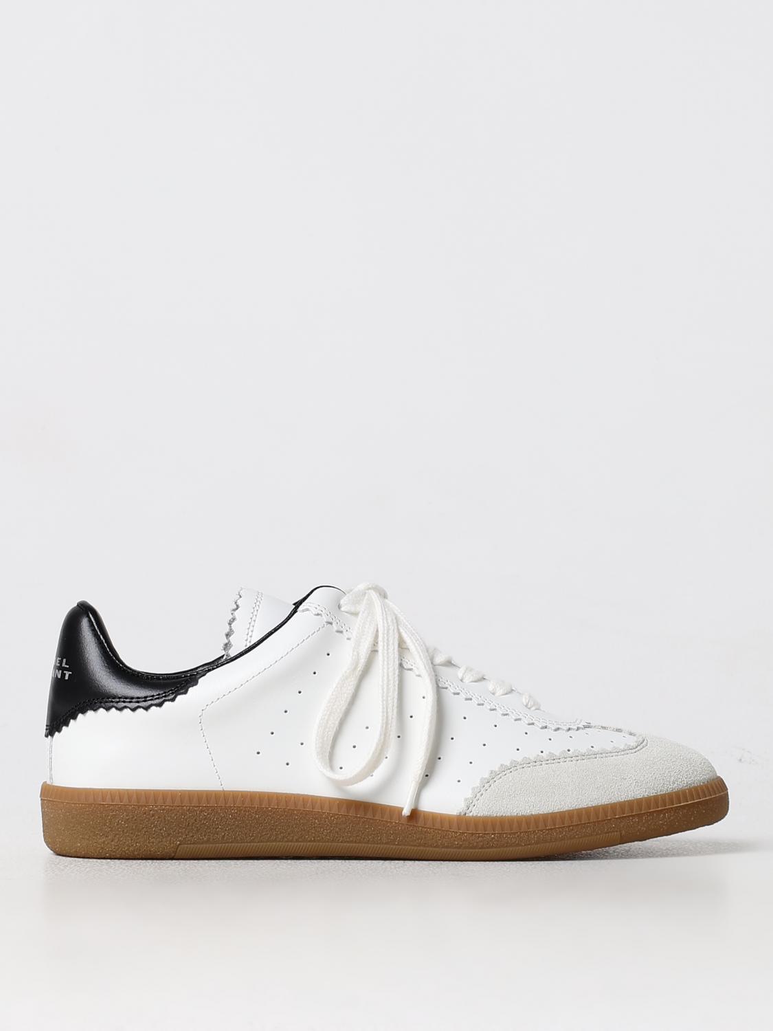 Shop Isabel Marant Sneakers  Woman Color White In Weiss