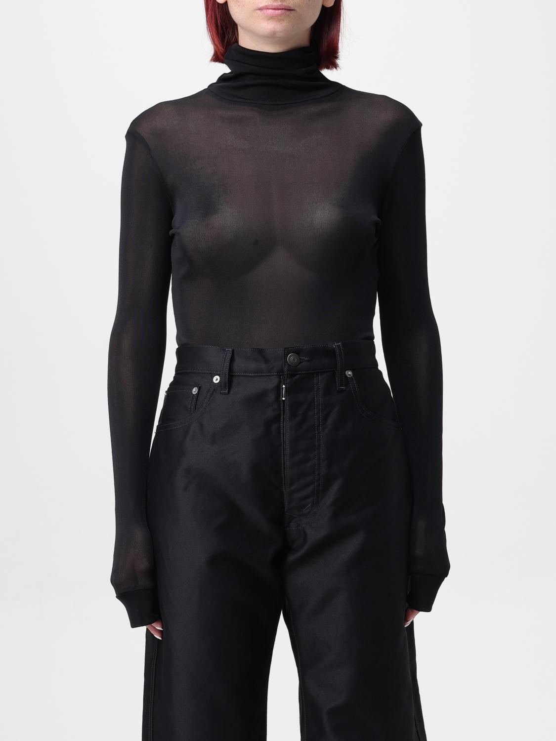 Shop Maison Margiela Body  Woman Color Black In Schwarz