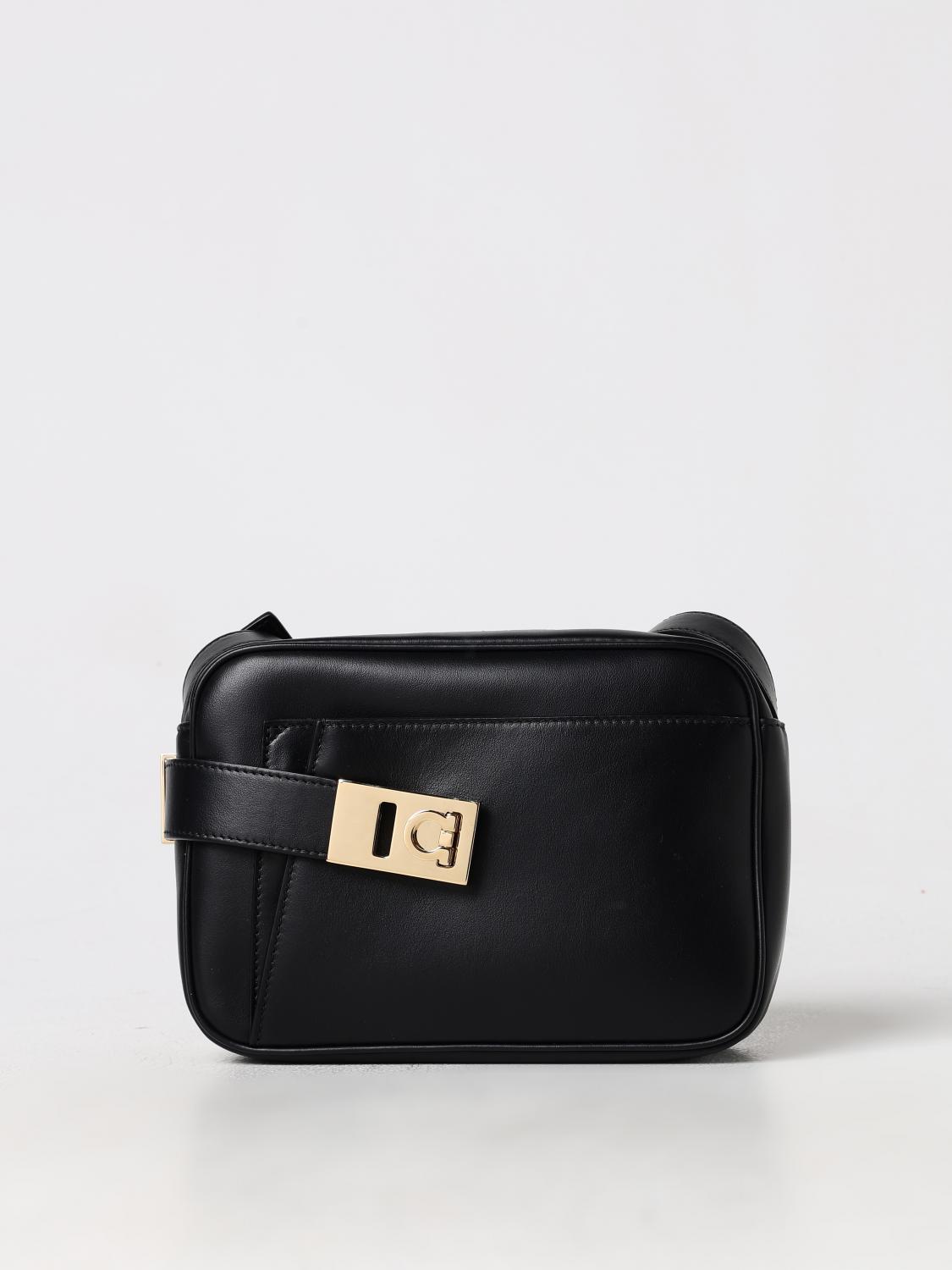 Shop Ferragamo Crossbody Bags  Woman Color Black