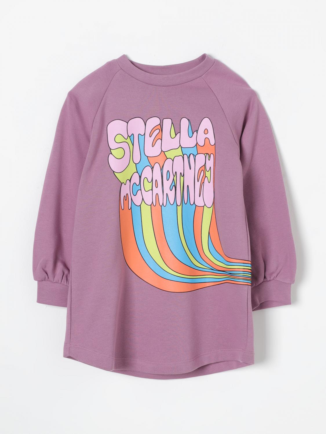 连衣裙 STELLA MCCARTNEY KIDS 儿童 颜色 粉色