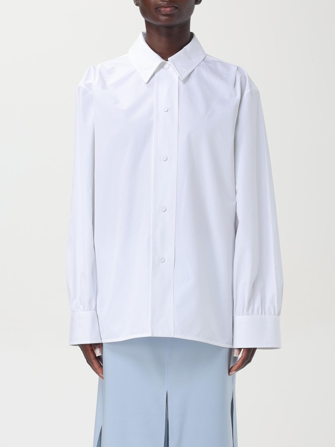 Shop Jil Sander Shirt  Woman Color White