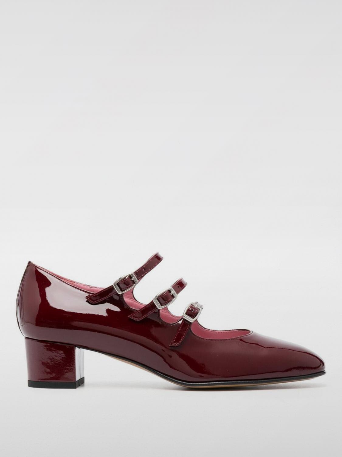 Shop Carel Paris High Heel Shoes  Woman Color Burgundy In 酒红