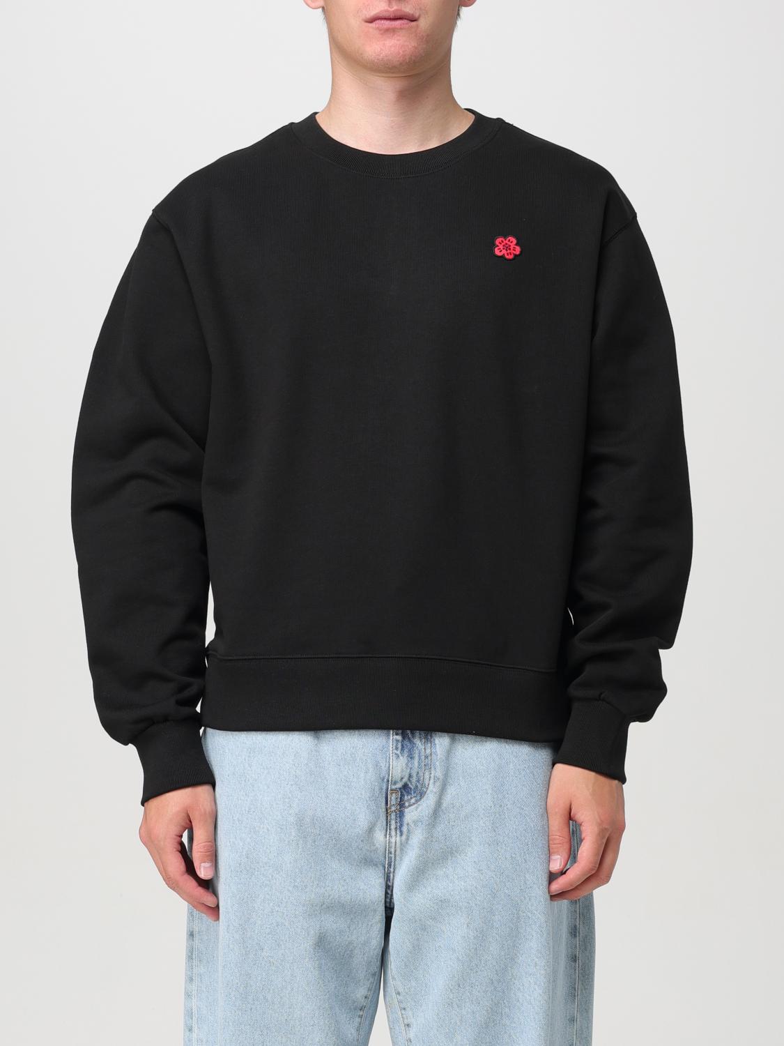 Shop Kenzo Sweatshirt  Men Color Black