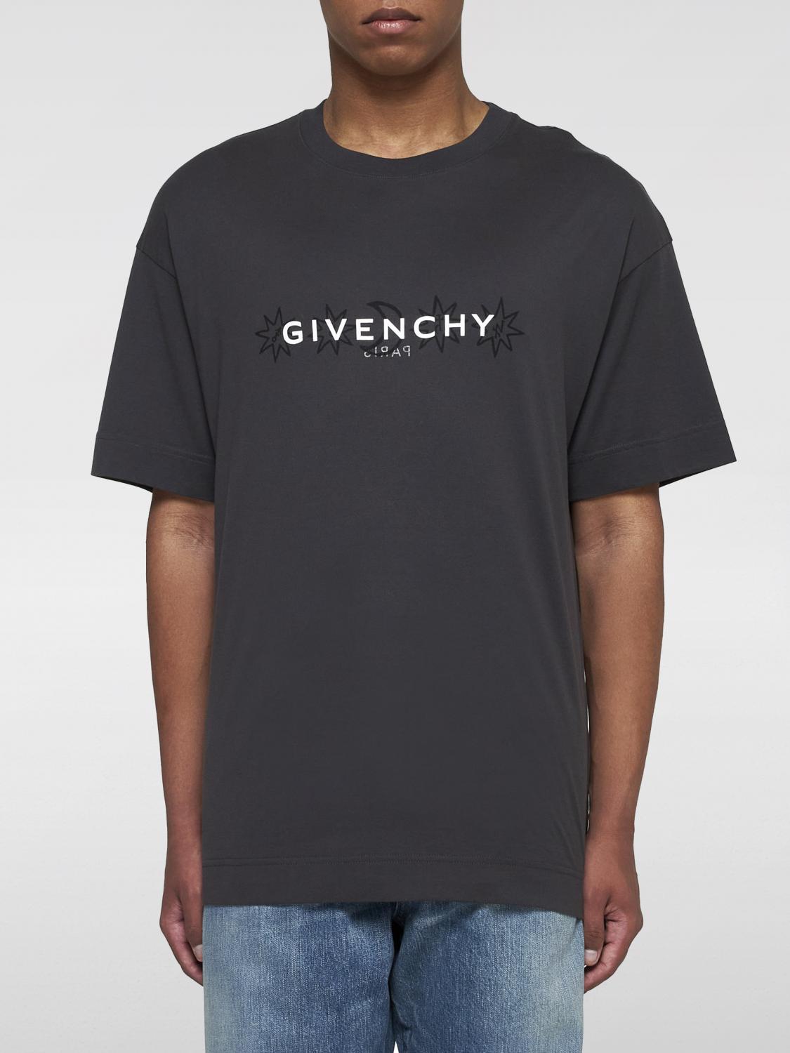 Shop Givenchy T-shirt  Men Color Black In Schwarz