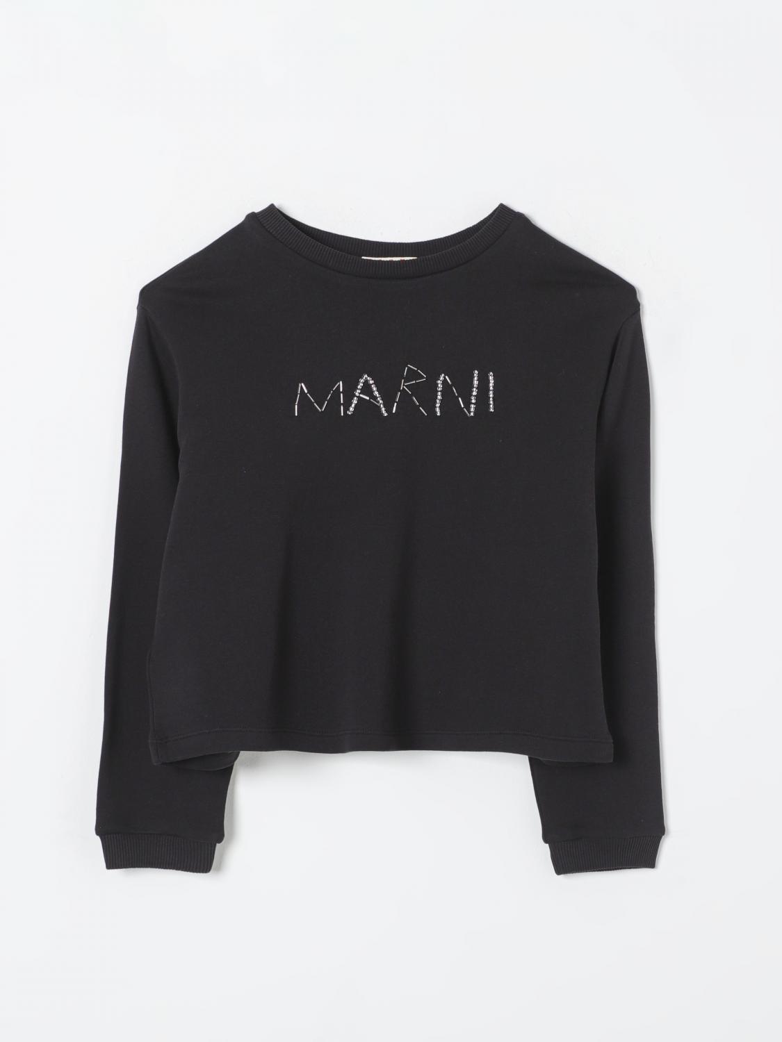 MARNI SWEATER MARNI KIDS COLOR BLACK F81720002