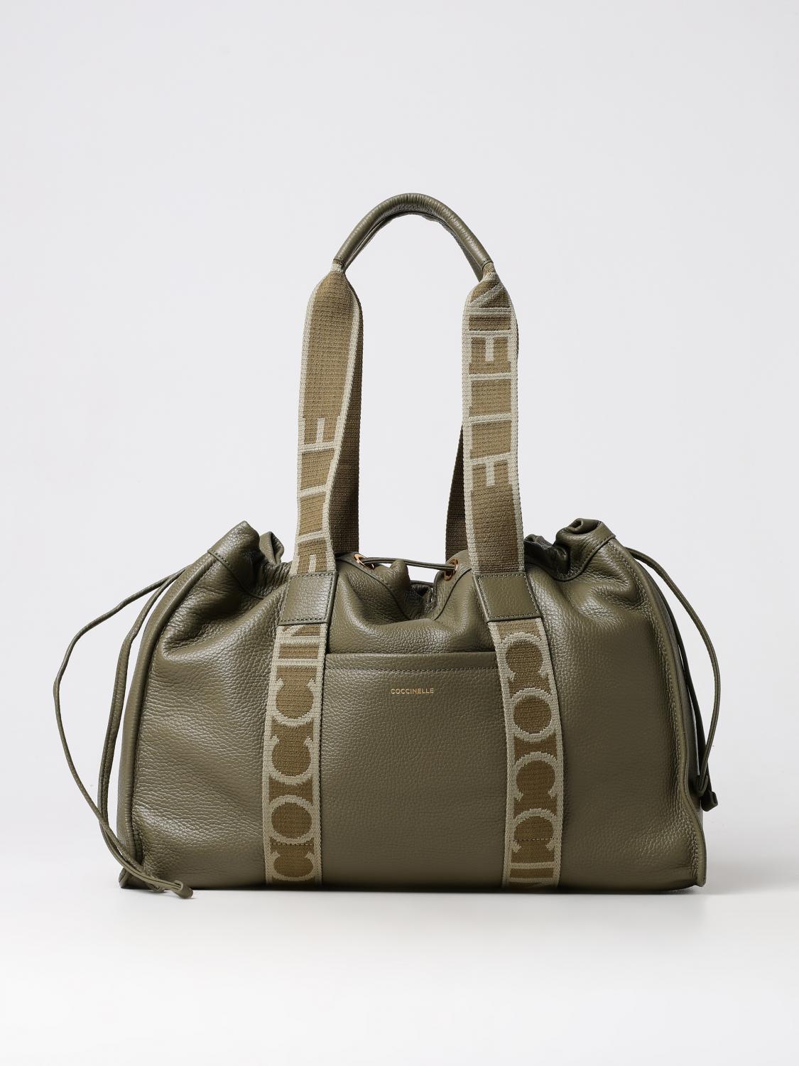 Shop Coccinelle Tote Bags  Woman Color Green