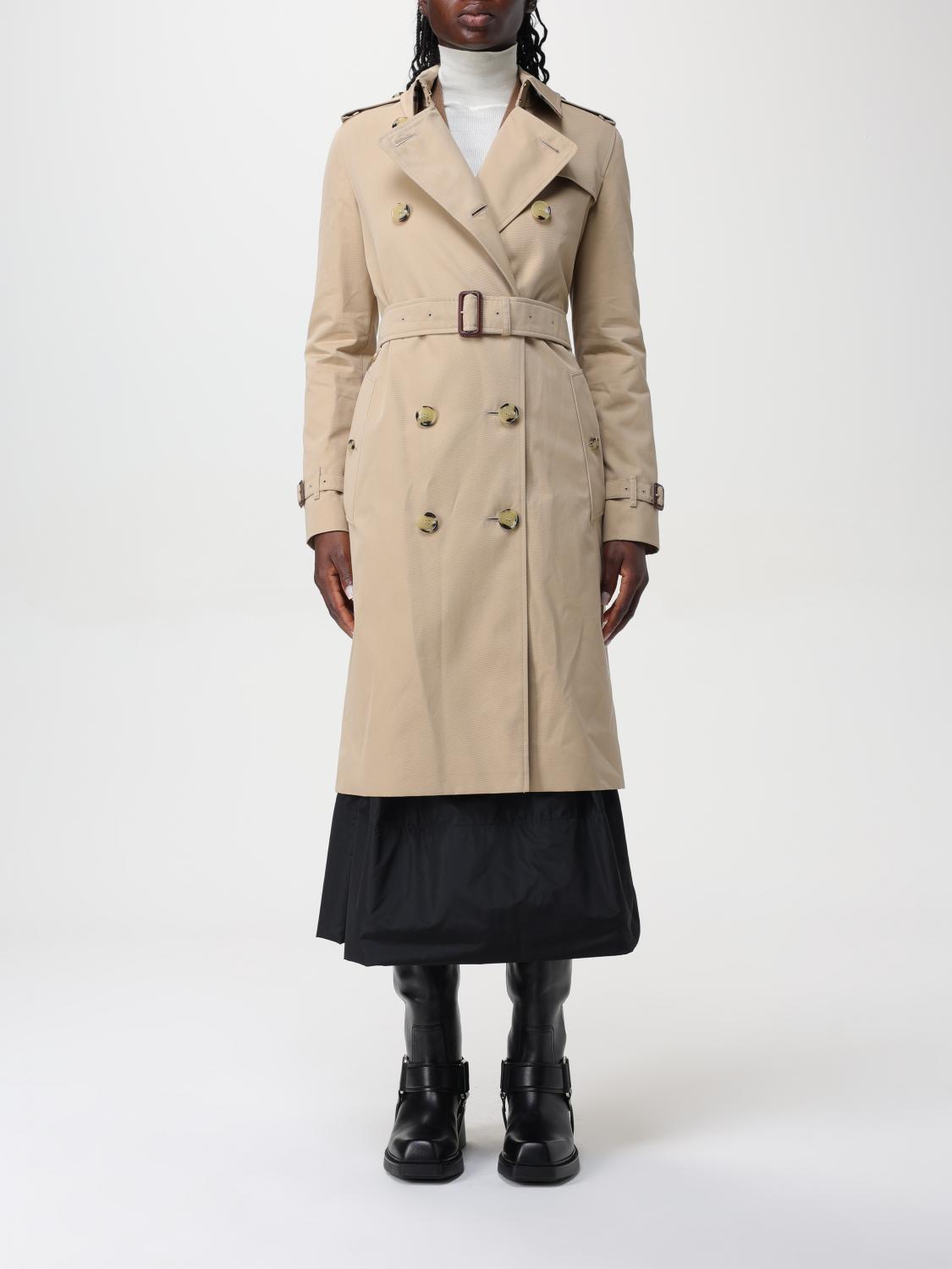 Burberry Coat  Woman Color Honey