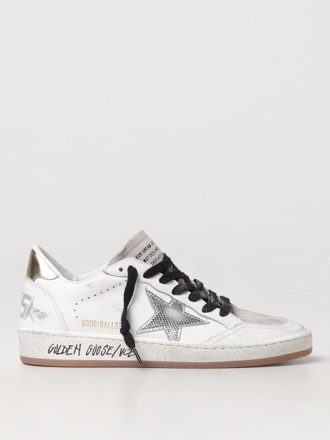 Shop Golden Goose Sneakers  Woman Color White In Weiss