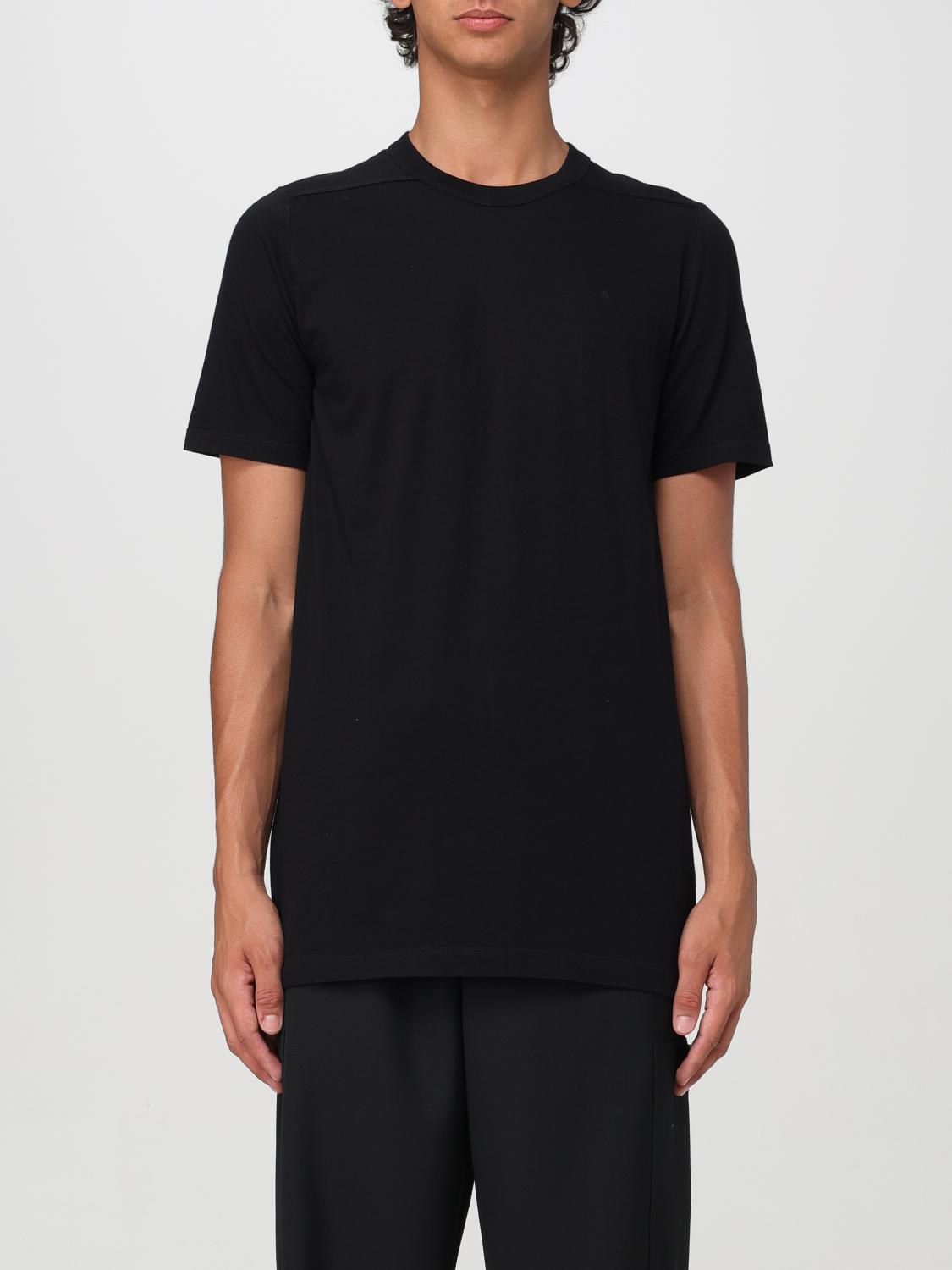 Shop Rick Owens T-shirt  Men Color Black In Schwarz