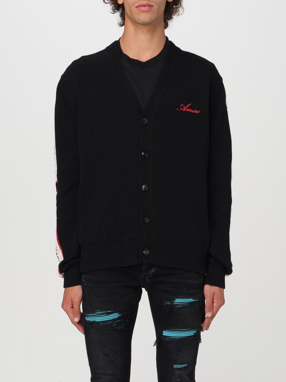 Cardigan AMIRI Men color Black