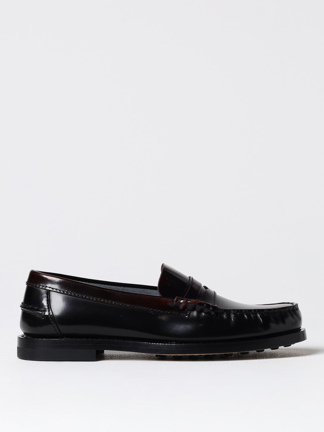 Shop Tod's Loafers  Woman Color Brown In Braun