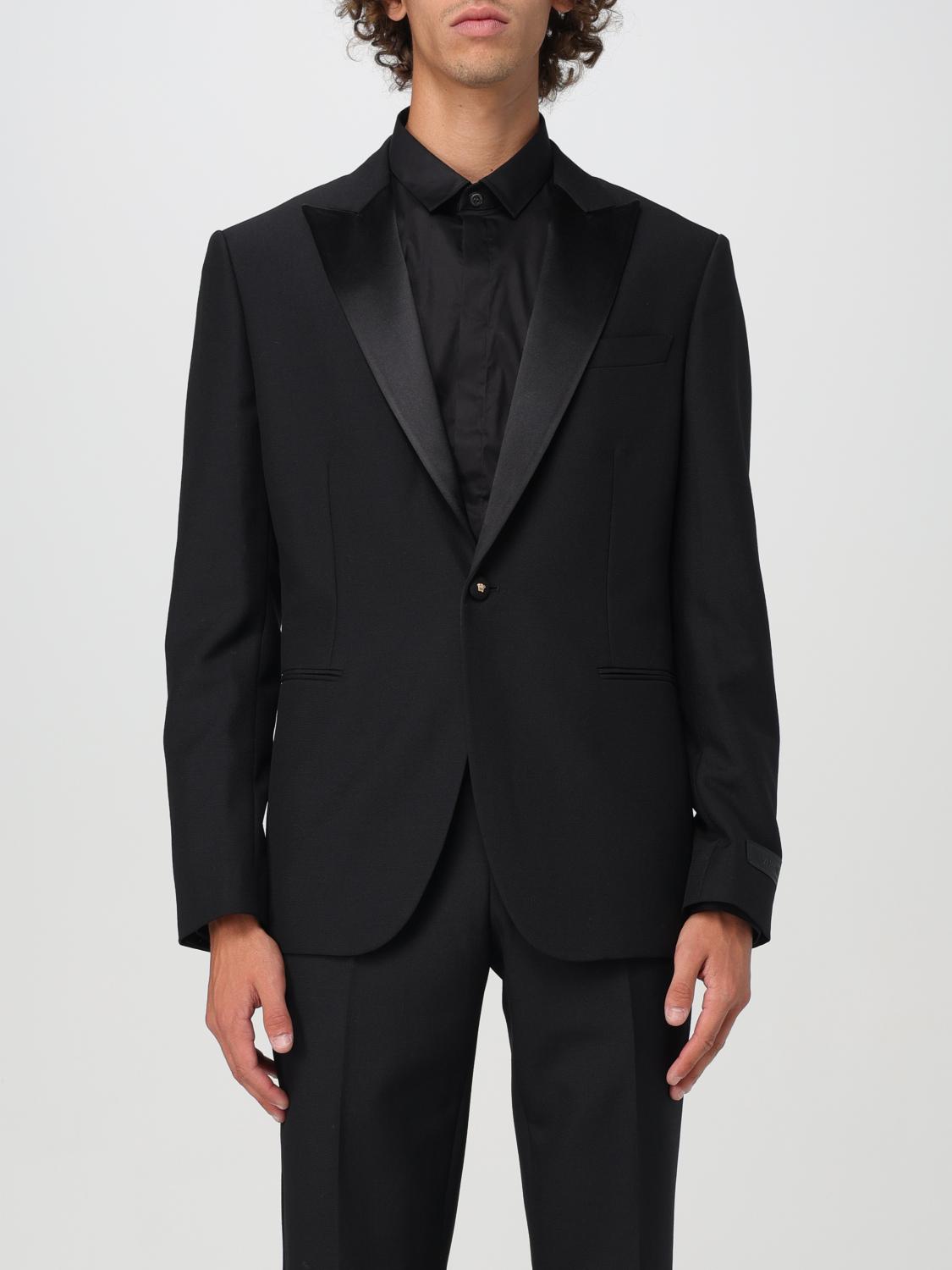 Versace Duchess Tuxedo Jacket In Schwarz