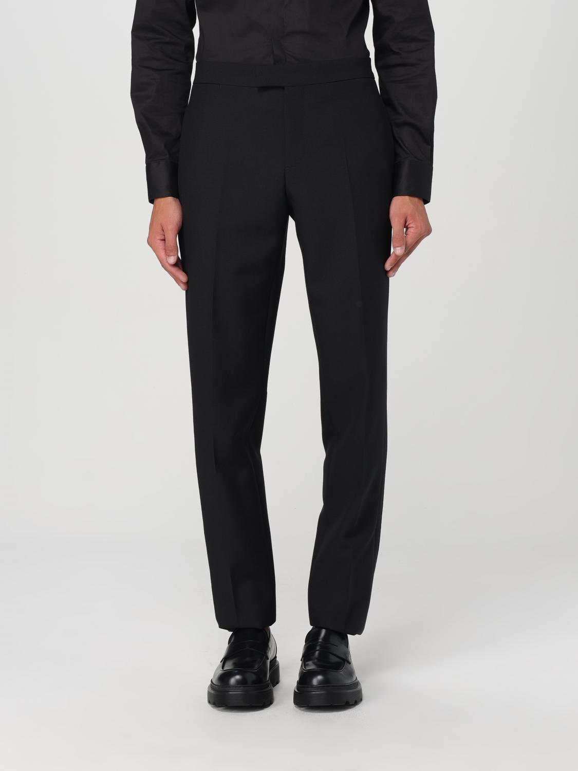 Shop Versace Pants  Men Color Black In Schwarz