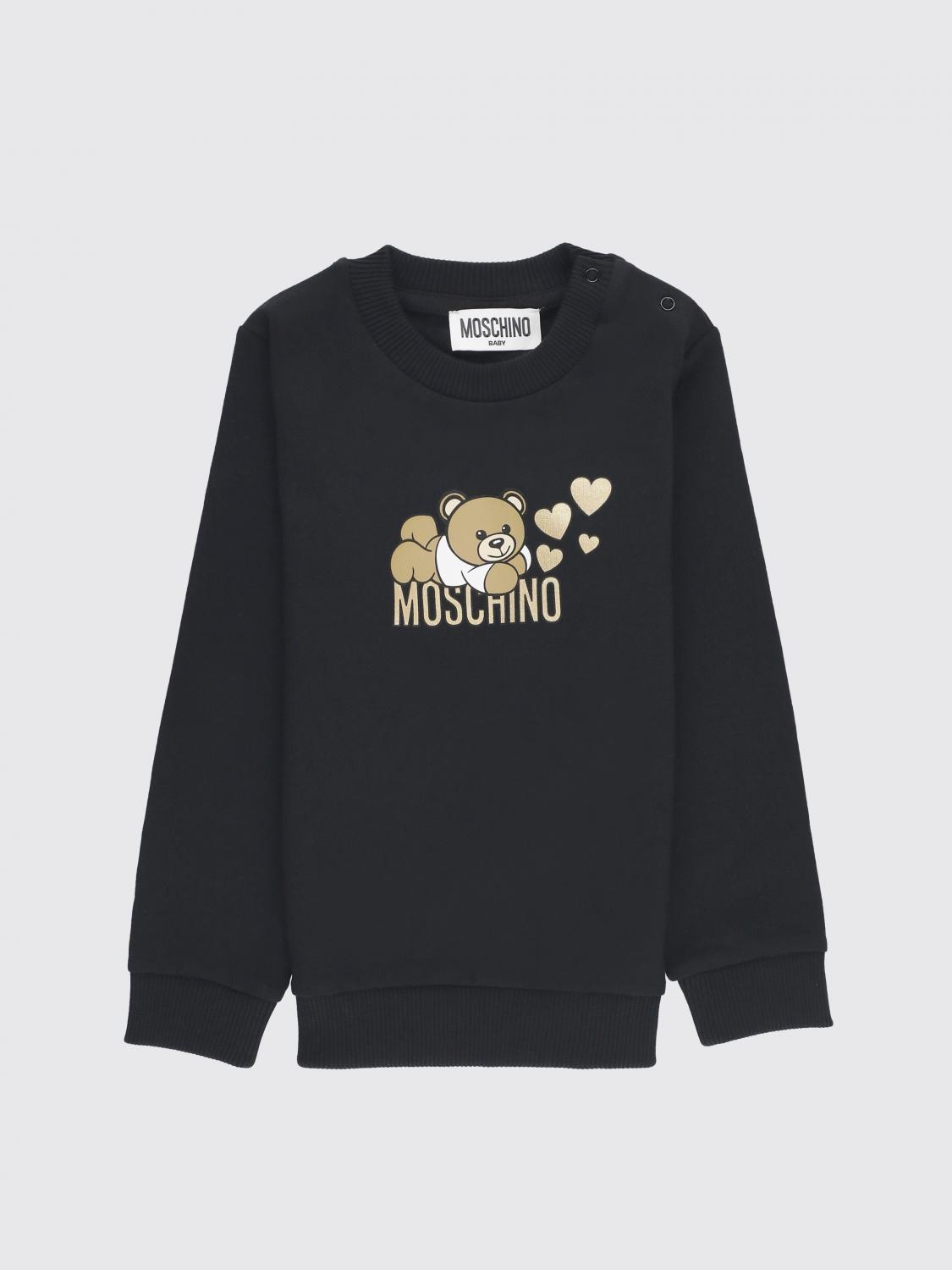 MOSCHINO SWEATER MOSCHINO KIDS COLOR BLACK F82086002