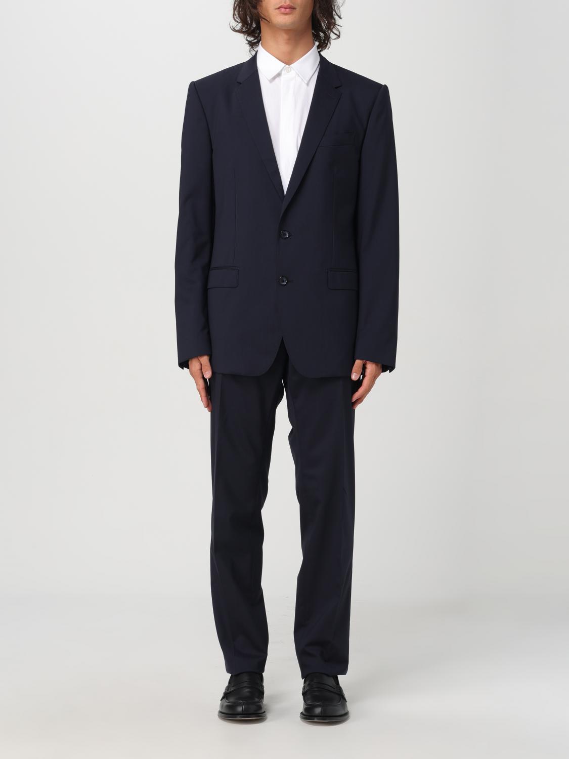 Shop Dolce & Gabbana Suit  Men Color Blue In Blau