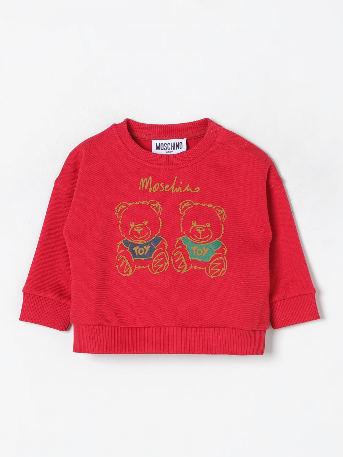 Shop Moschino Sweater  Kids Color Red In Rot