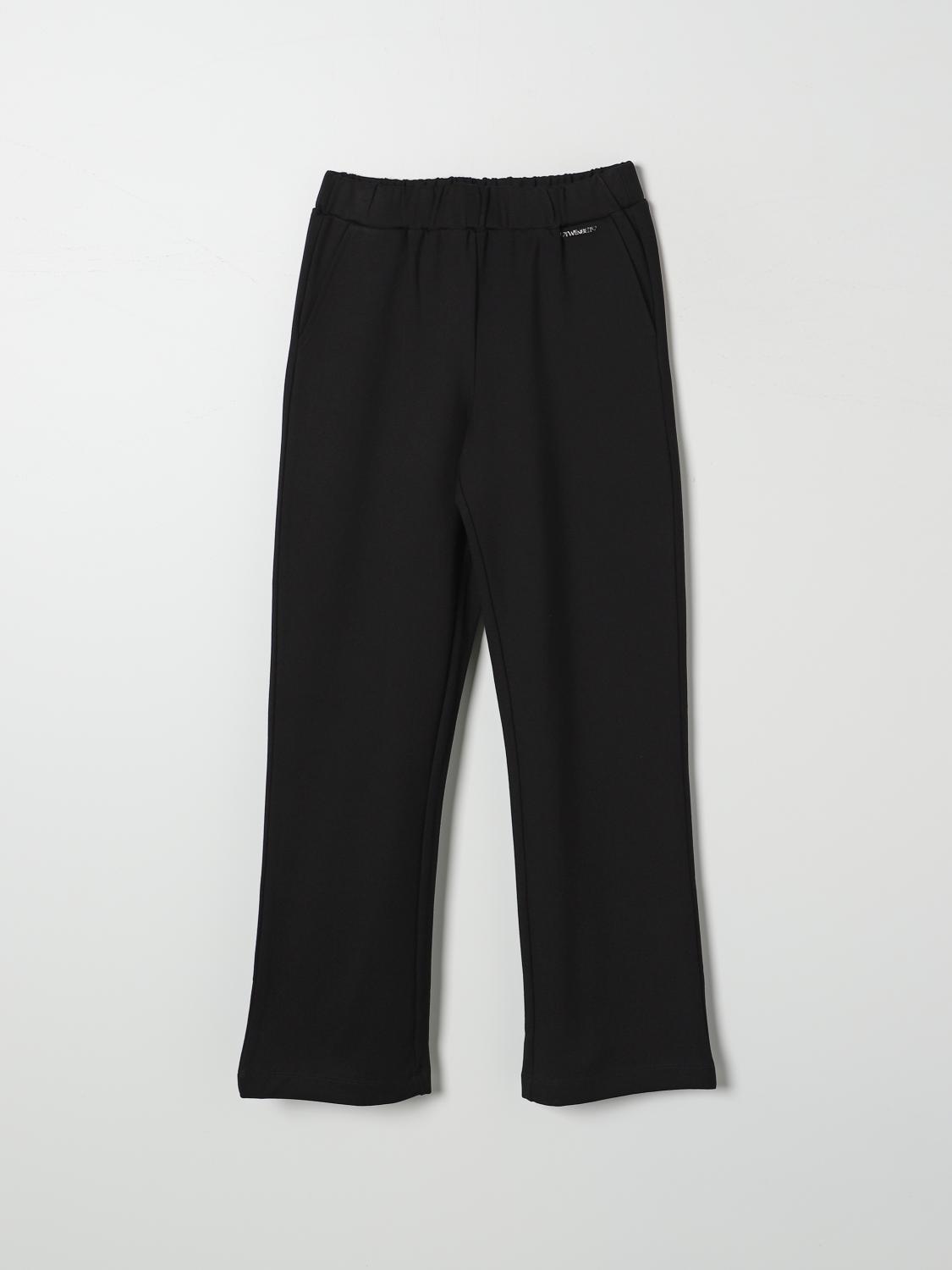 Twinset Pants Kids Color Black In Schwarz