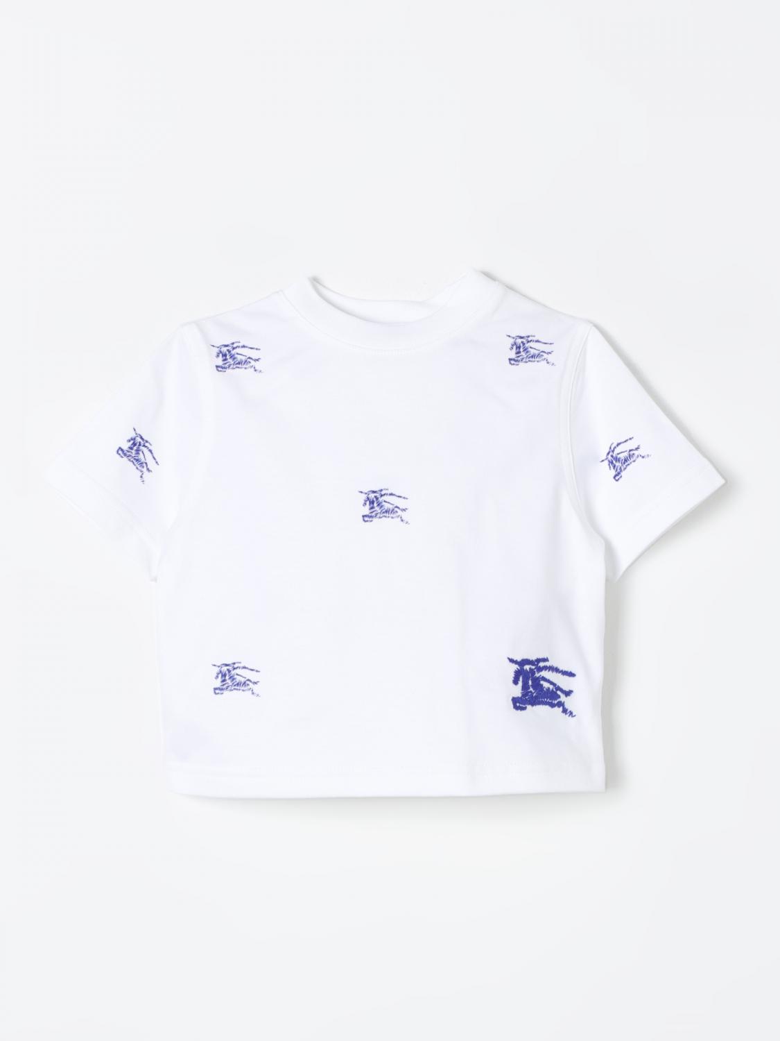 BURBERRY T-SHIRT BURBERRY KIDS COLOR WHITE F82131001