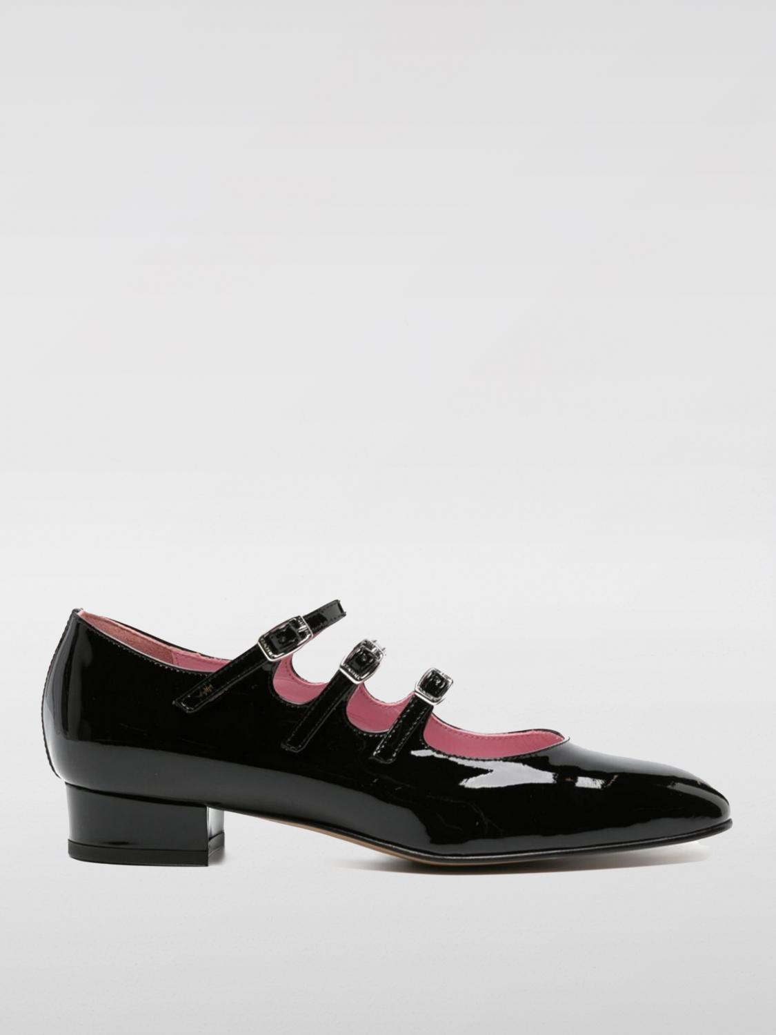 Carel Paris Timeless Mary Jane With Adjustable Straps And Low Heel In 黑色