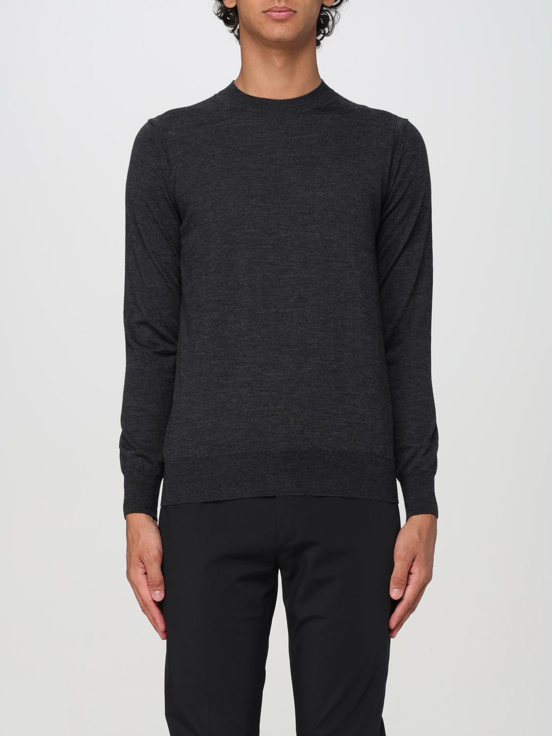 Shop Paolo Pecora Sweater  Men Color Grey In Grau