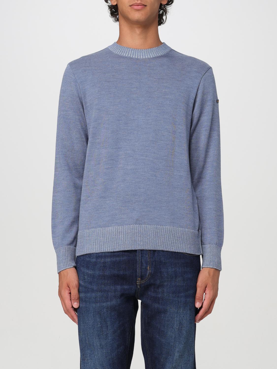 Shop Paul & Shark Sweater  Men Color Blue In Blau