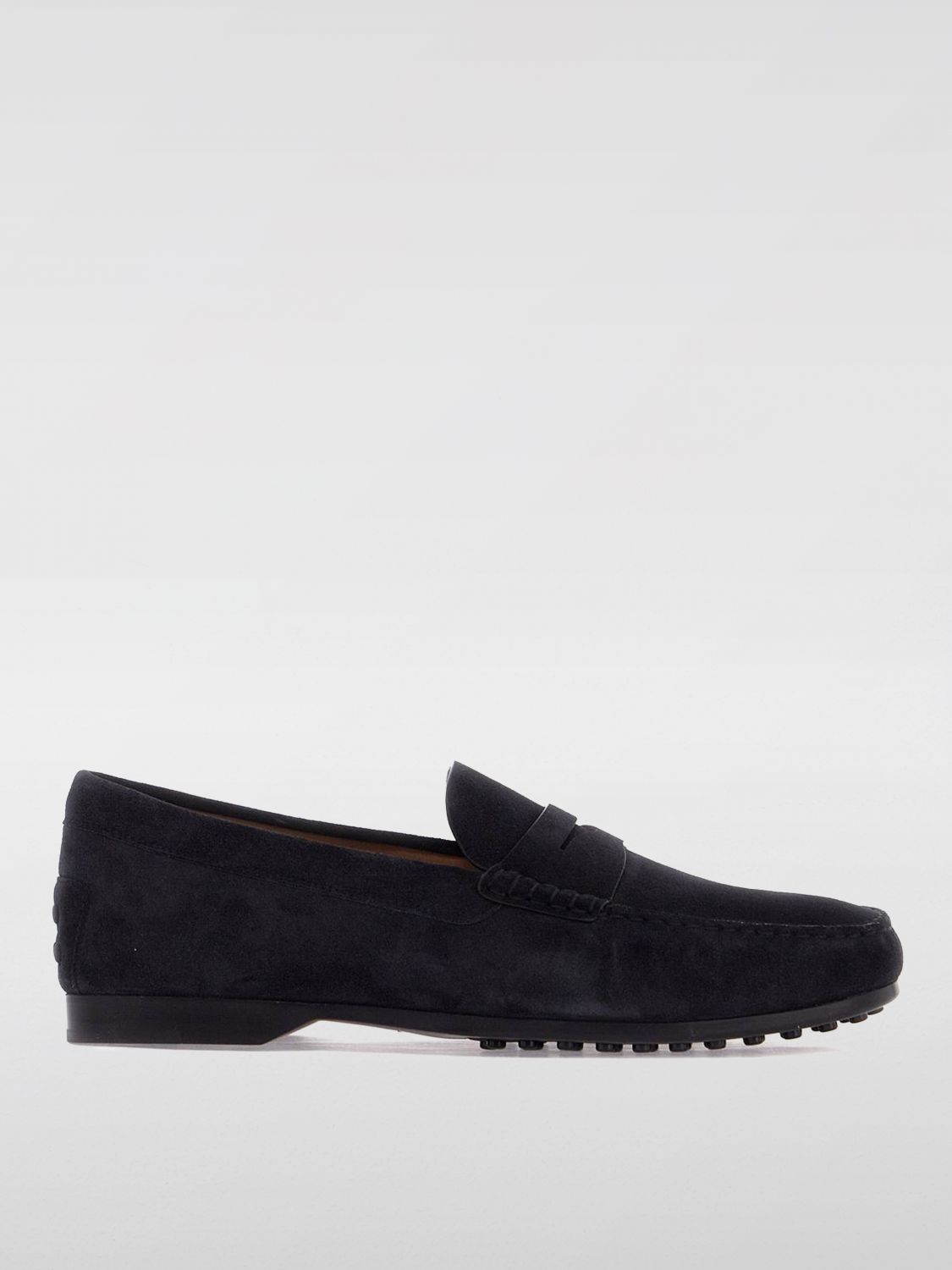 Shop Tod's Loafers  Men Color Blue In Blau