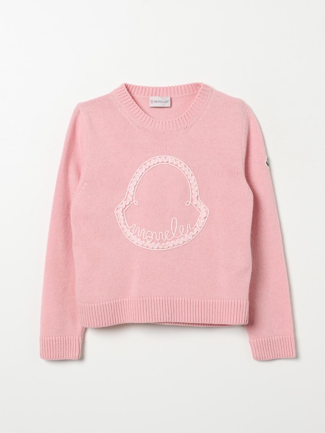 Moncler Sweater  Kids Color Pink In Pink