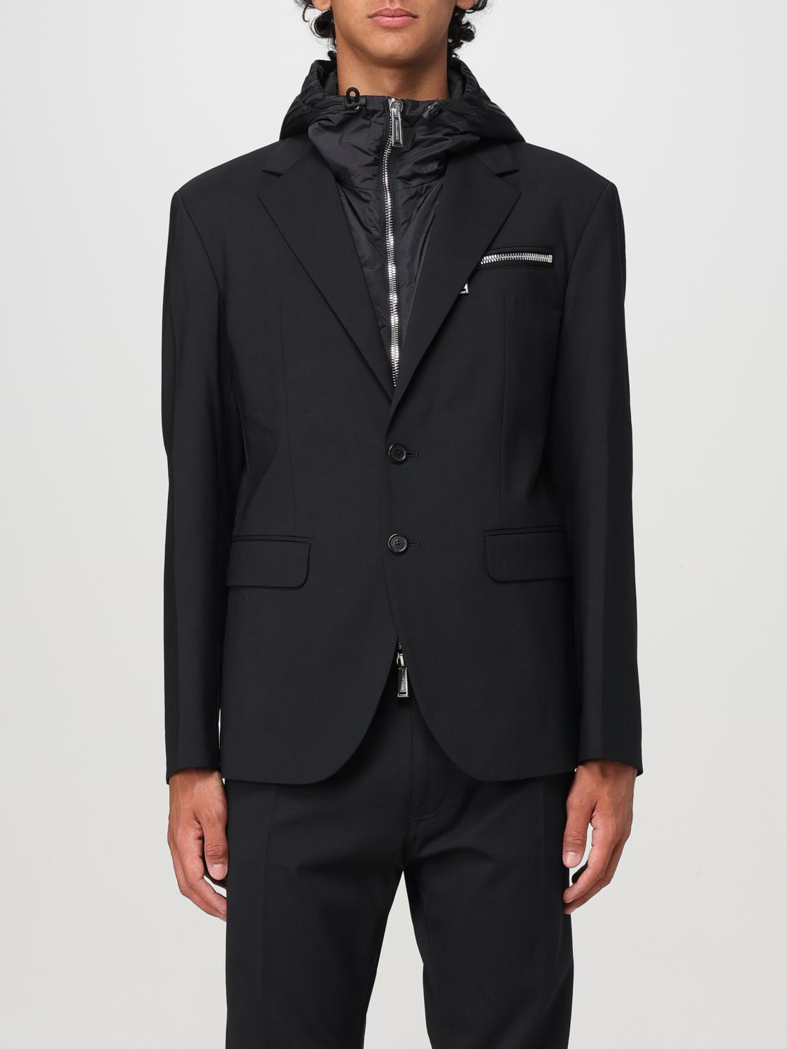 DSQUARED2 BLAZER DSQUARED2 MEN COLOR BLACK F82314002