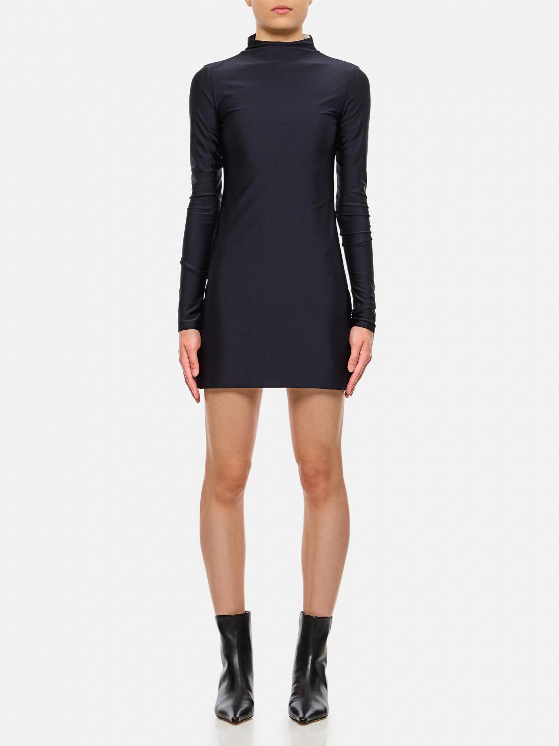 Sportmax Stiria Long Sleeve Drees In Schwarz