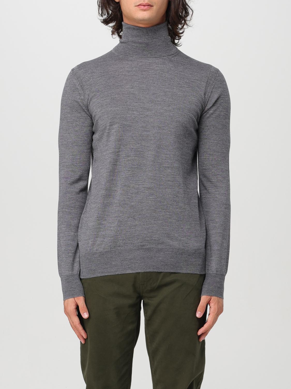 Shop Paolo Pecora Sweater  Men Color Grey In Grau