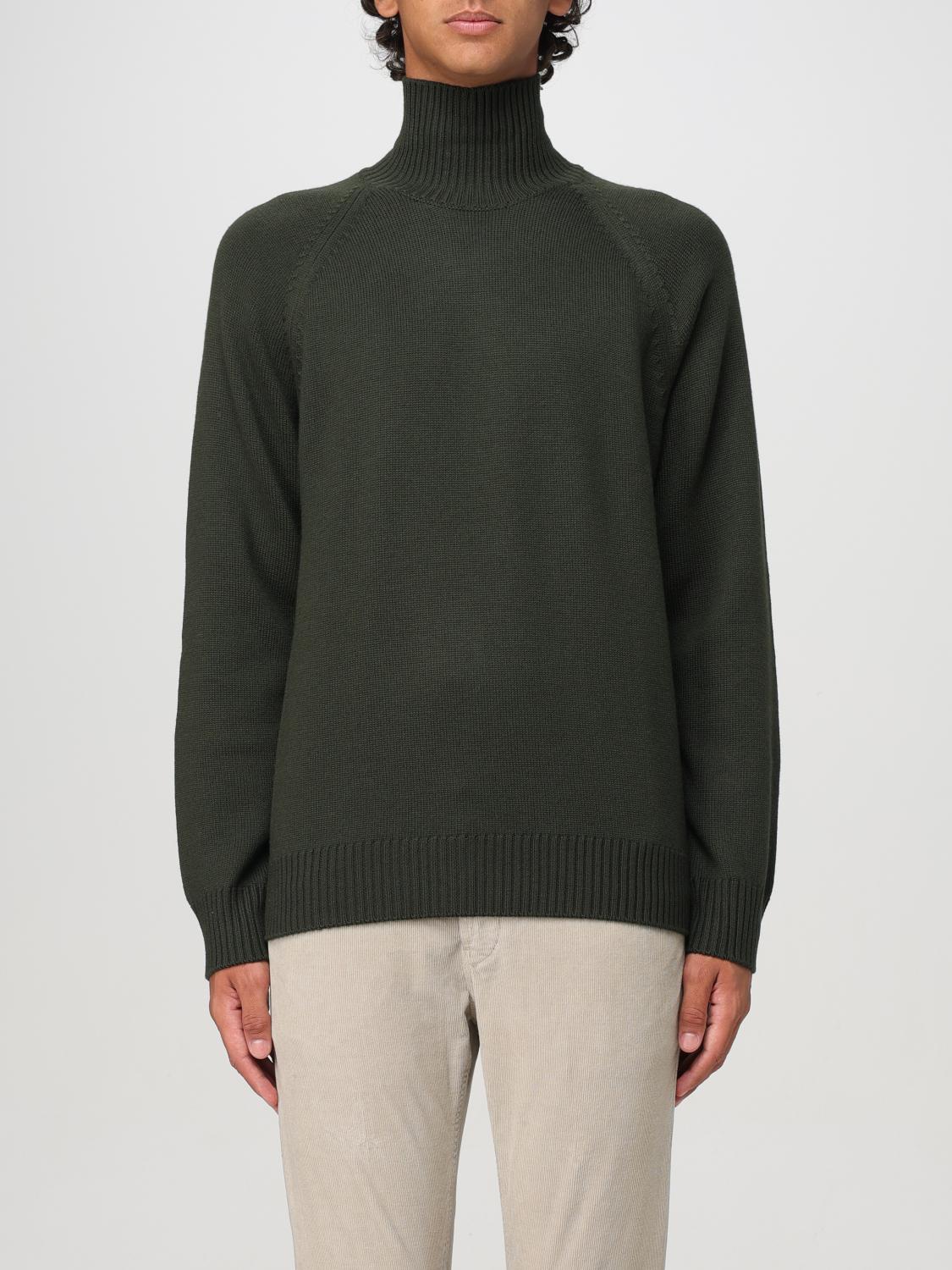 Shop Paolo Pecora Sweater  Men Color Military