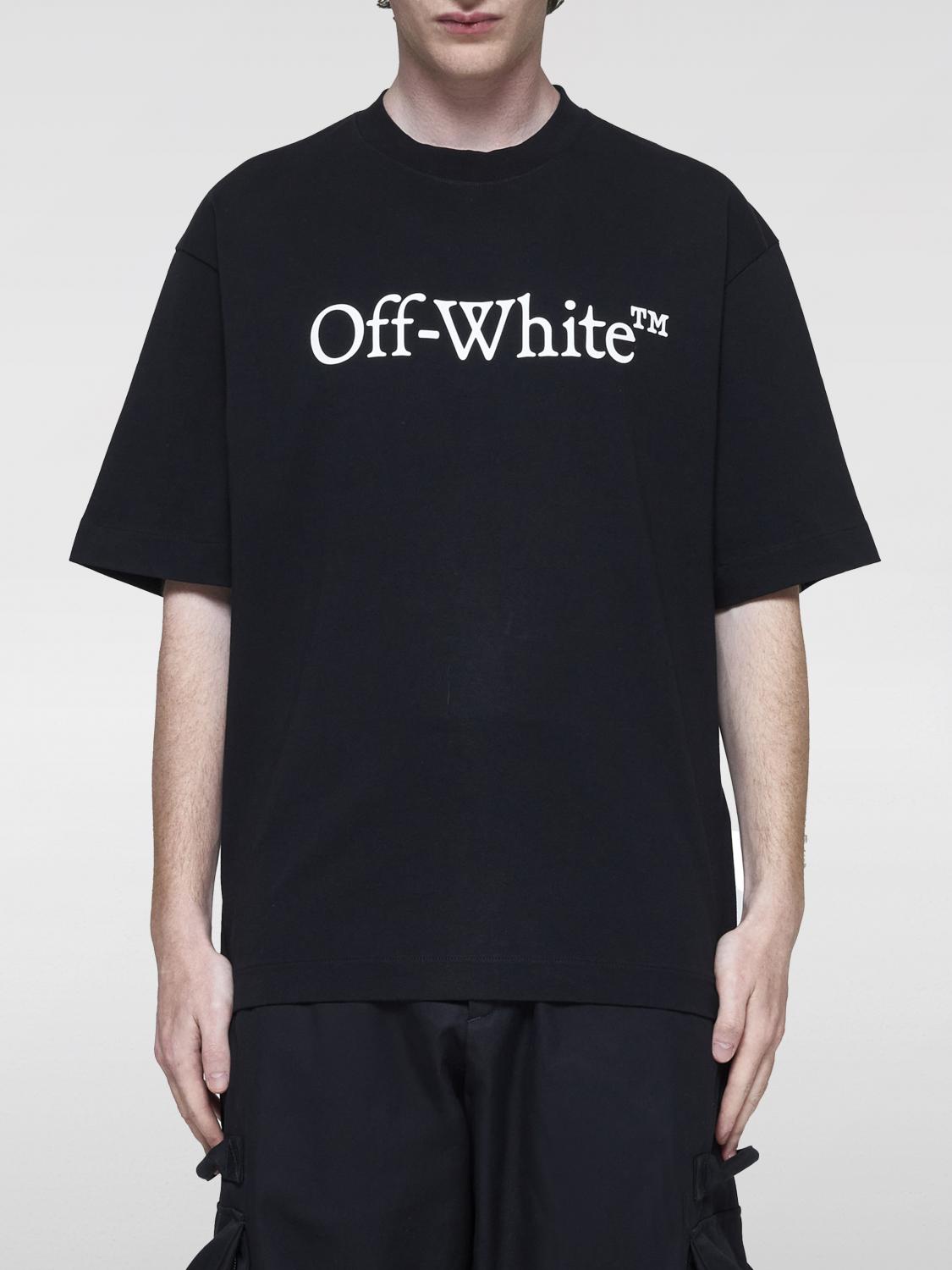 Shop Off-white T-shirt  Men Color Black In Schwarz