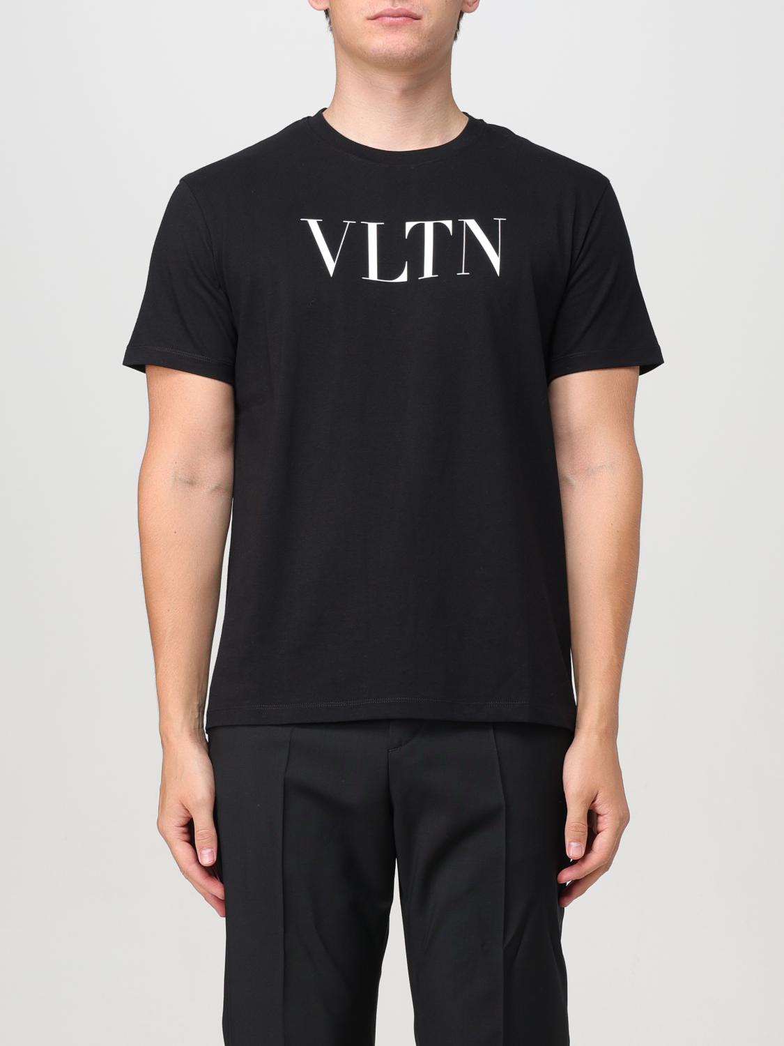 Shop Valentino T-shirt  Men Color Black In Schwarz