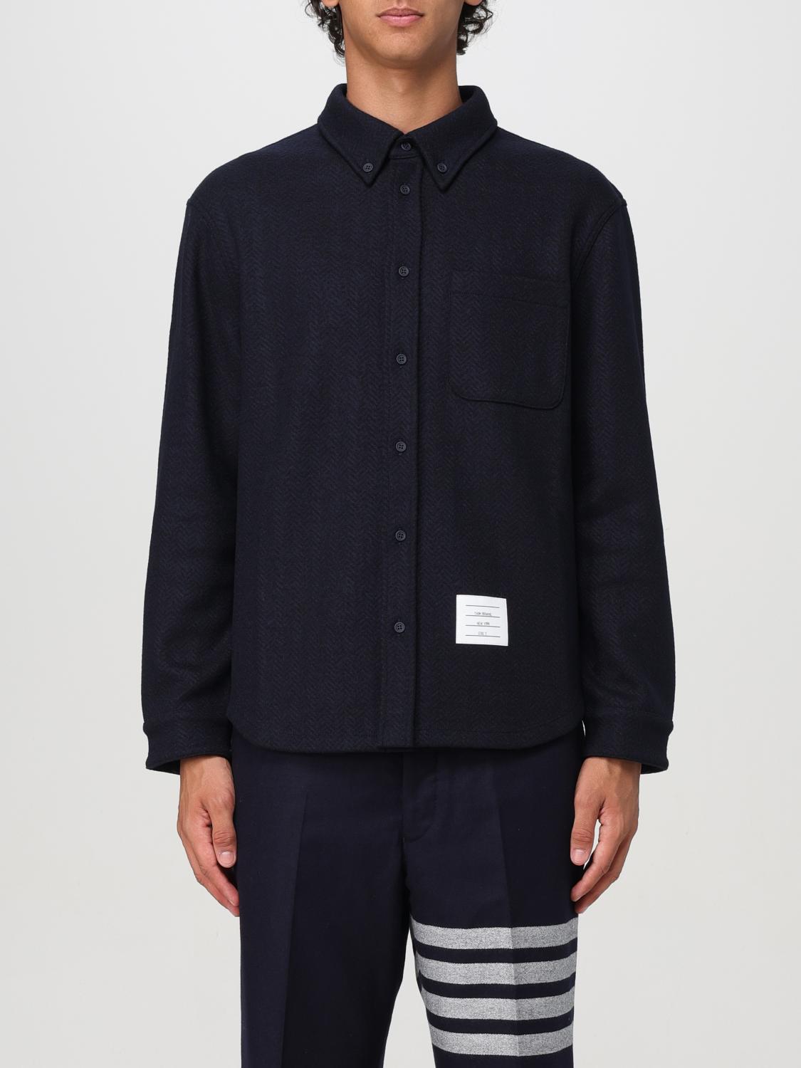 Thom Browne Shirt In Blau