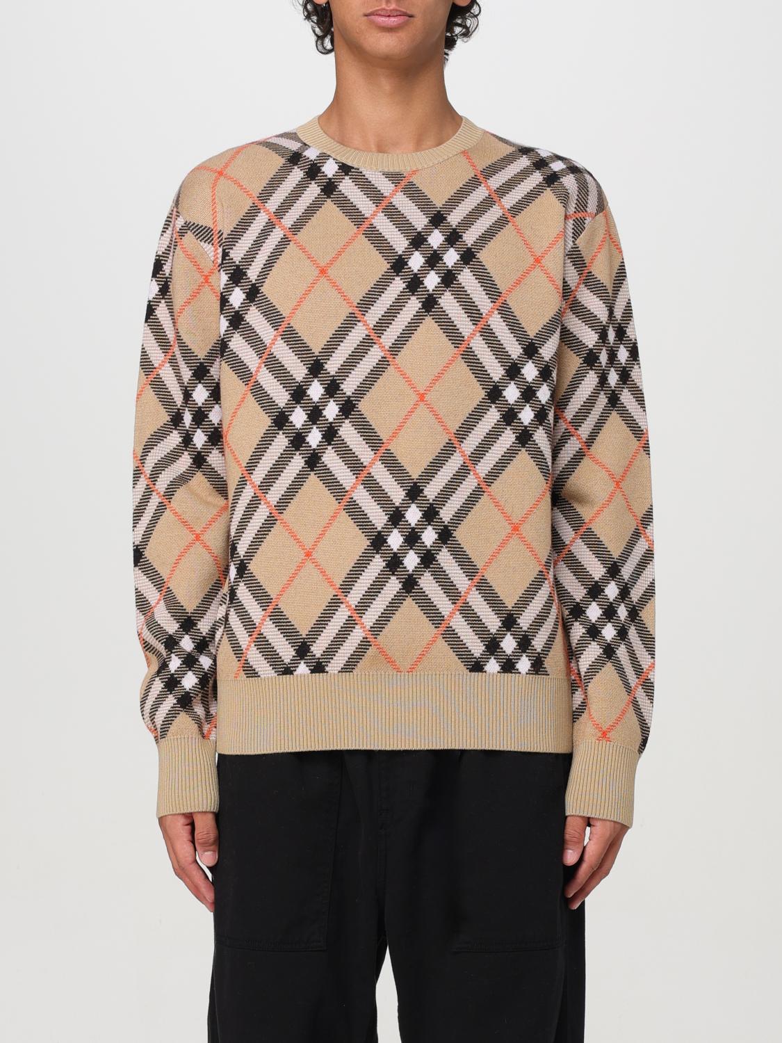 Sweater BURBERRY Men color Beige Sweater BURBERRY Men color Beige