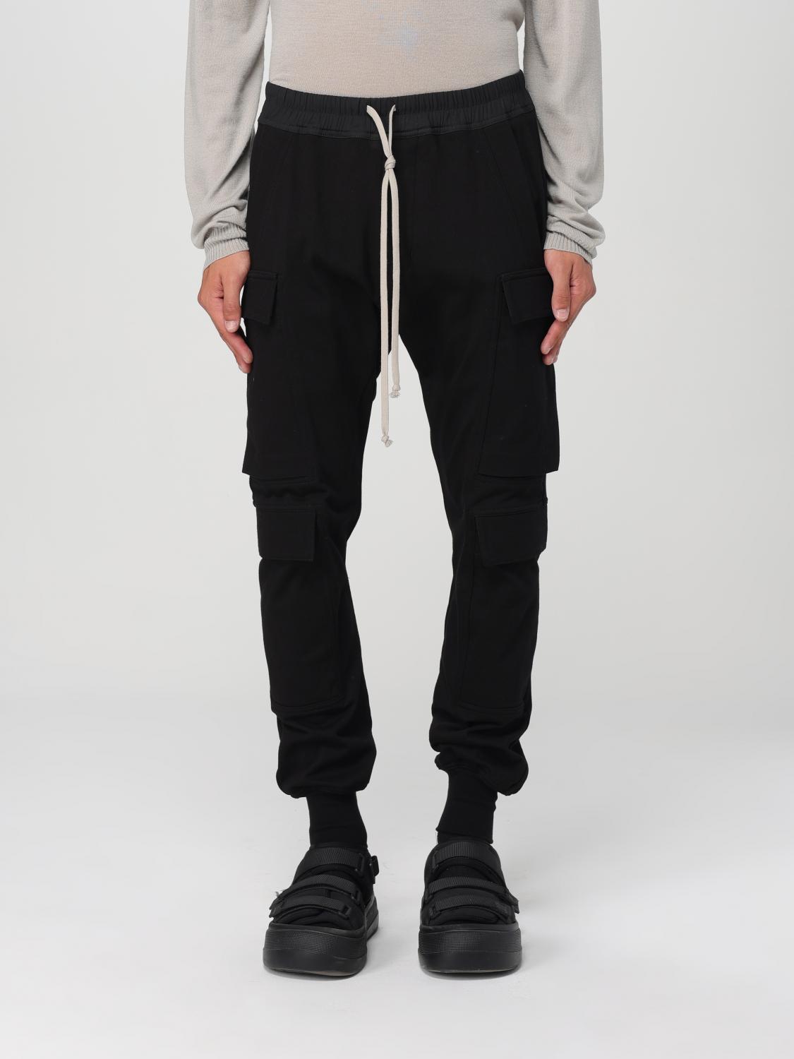 Shop Rick Owens Jeans  Men Color Black In Schwarz