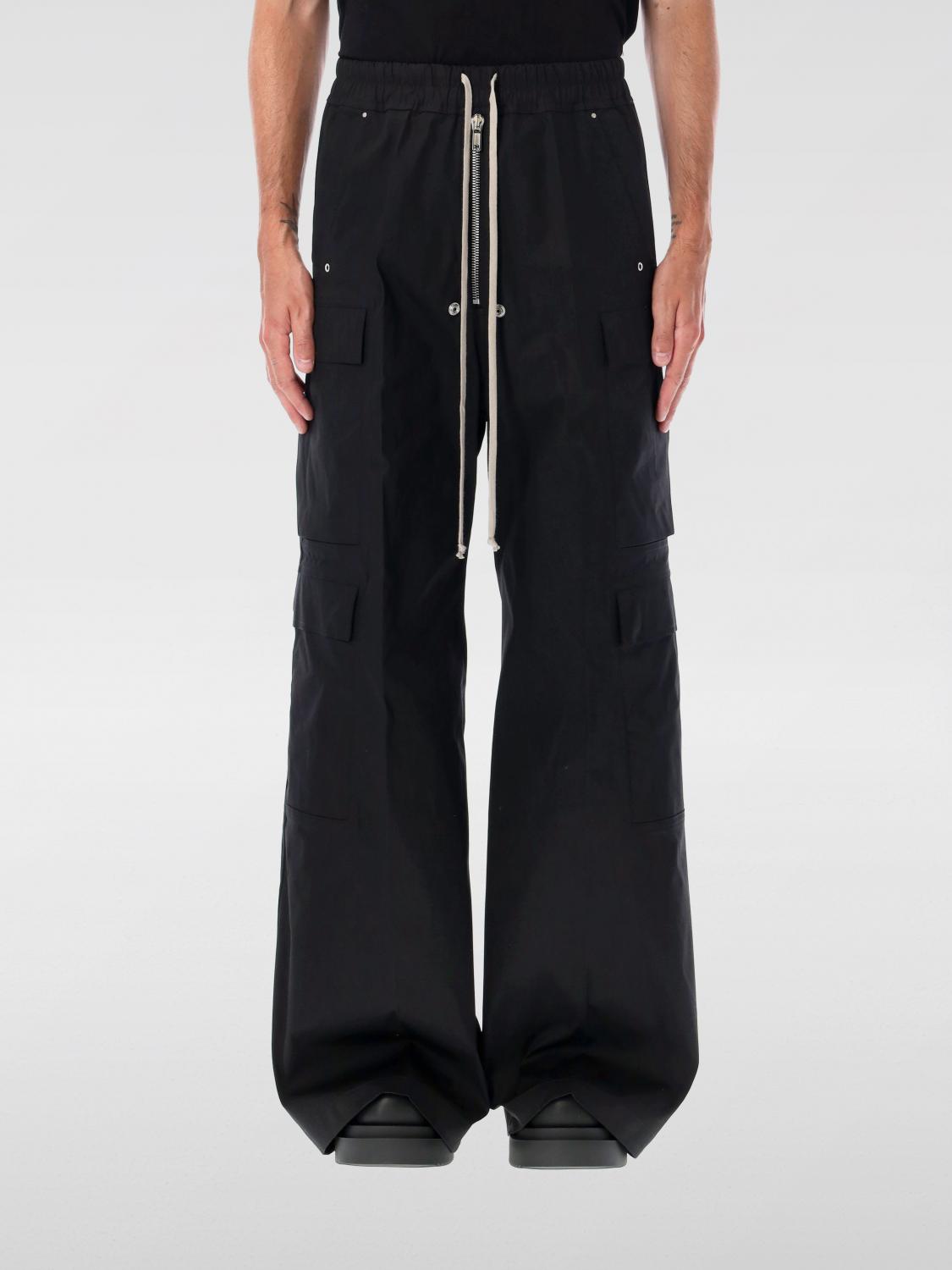 Shop Rick Owens Pants  Men Color Black In Schwarz