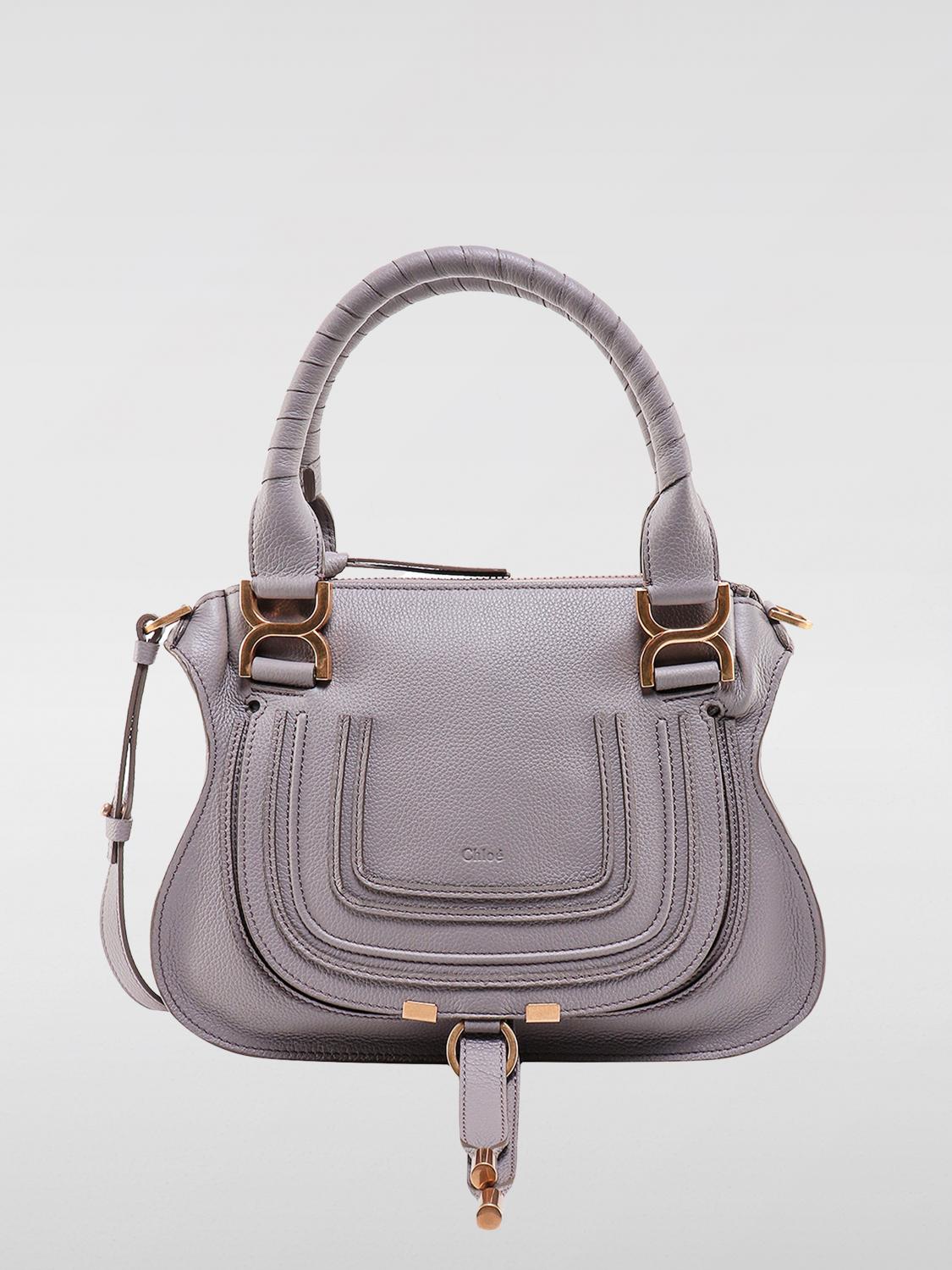 Shop Chloé Handbag Woman Color Grey