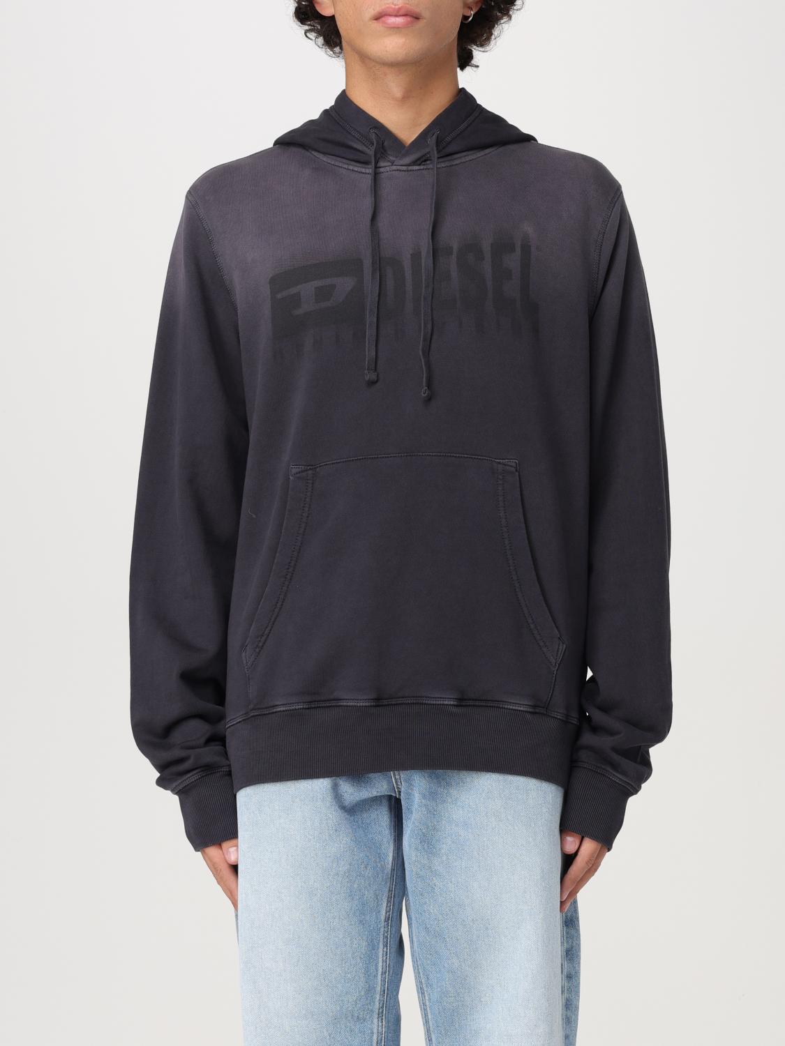 Diesel Sweatshirt  Men Color Black In 黑色