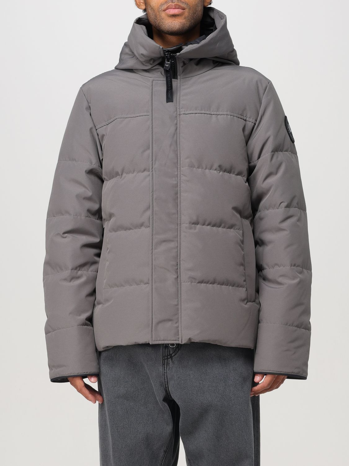 Shop Canada Goose Jacket  Men Color Grey 1 In Grau 1