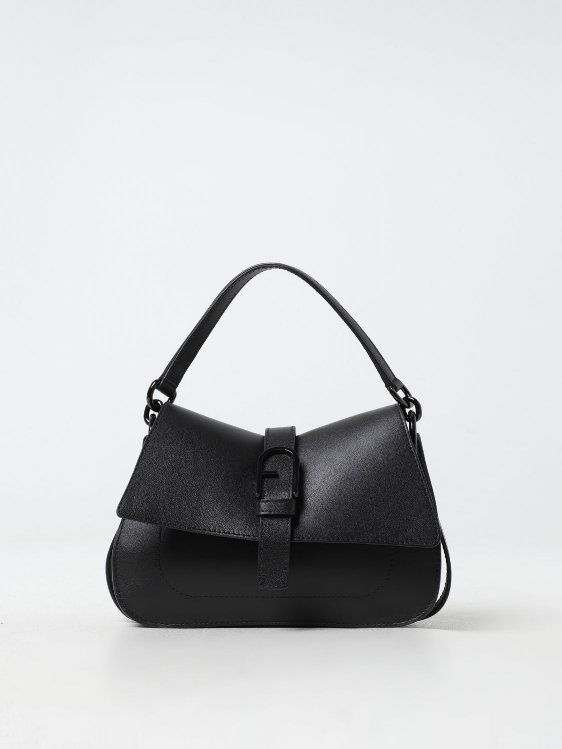 Shop Furla Mini Bag  Woman Color Black In 黑色