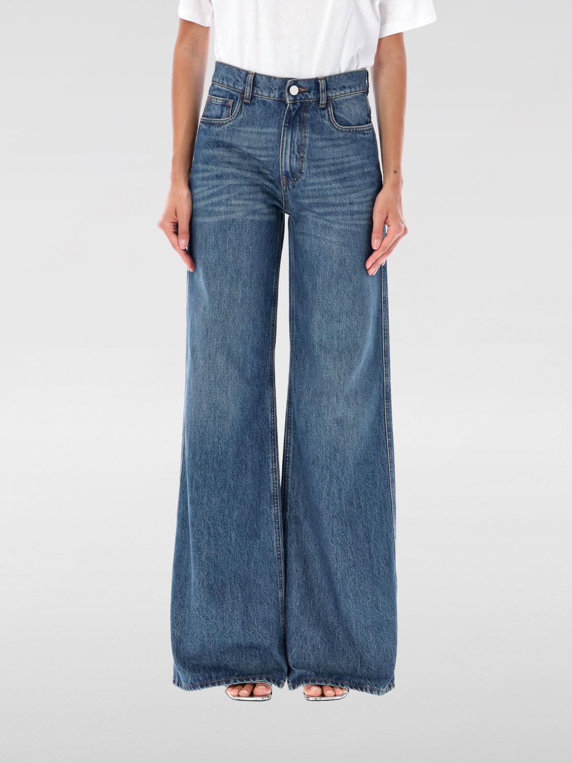 Coperni Rigid Mid-rise Straight-leg Jeans In Blau