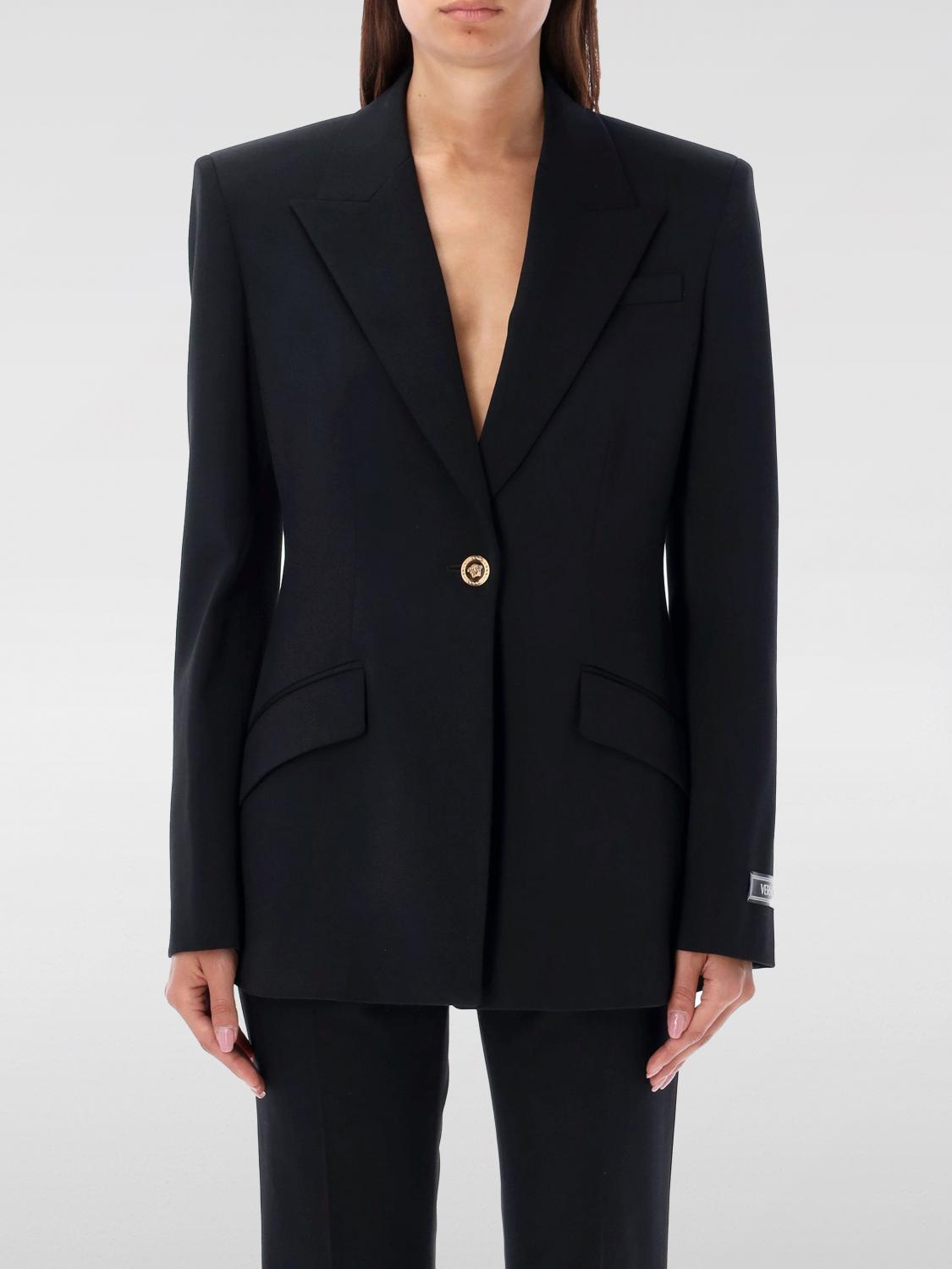 VERSACE BLAZER VERSACE WOMAN COLOR BLACK F82926002